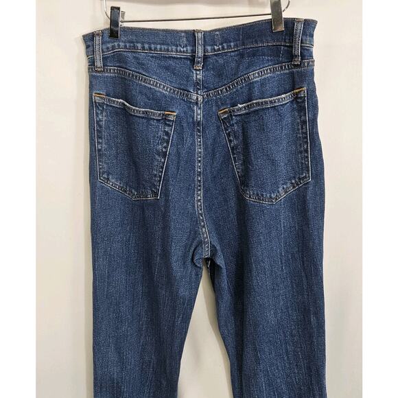 Abercrombie & Fitch Curve Love 90 Slim Straight Ultra High Rise Jeans Size 30/10 - Picture 5 of 8